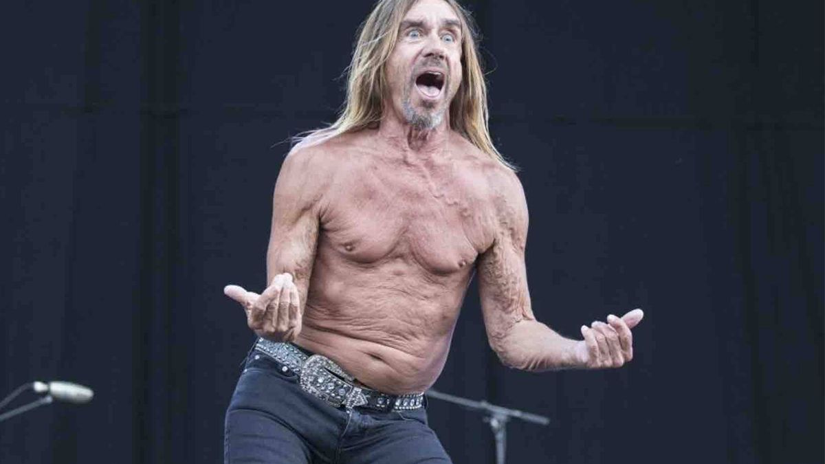 Deshinibido e histriónico, un Iggy Pop auténtico en cada escenario.