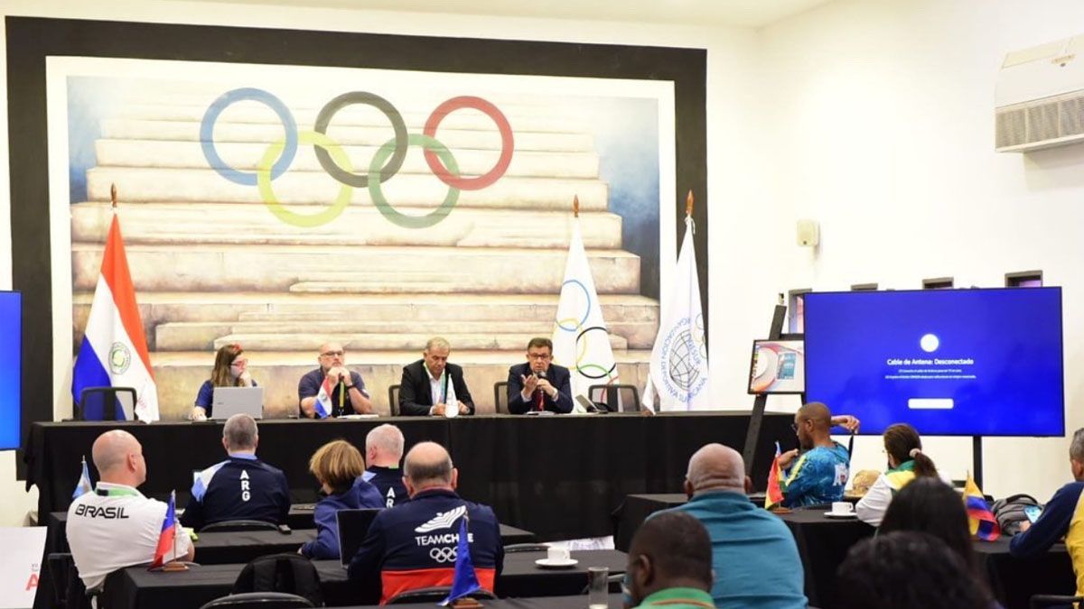 La organización y los jefes de misión se reunieron en la previa de los Juegos
