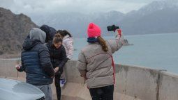 Fotos y videos de la nieve en Mendoza: las temperaturas ascienden desde el jueves