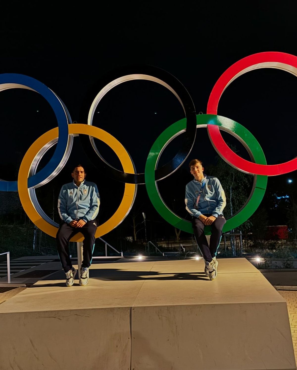 Sueño cumplido: Gastón Alto y Santiago Lorenzo en los Juegos Olímpicos París 2024. Sueño cumplido: Gastón Alto y Santiago Lorenzo en los Juegos Olímpicos París 2024.