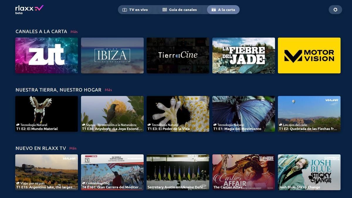 La aplicación gratuita con más de 100 canales de series y películas. La aplicación gratuita con más de 100 canales de series y películas.