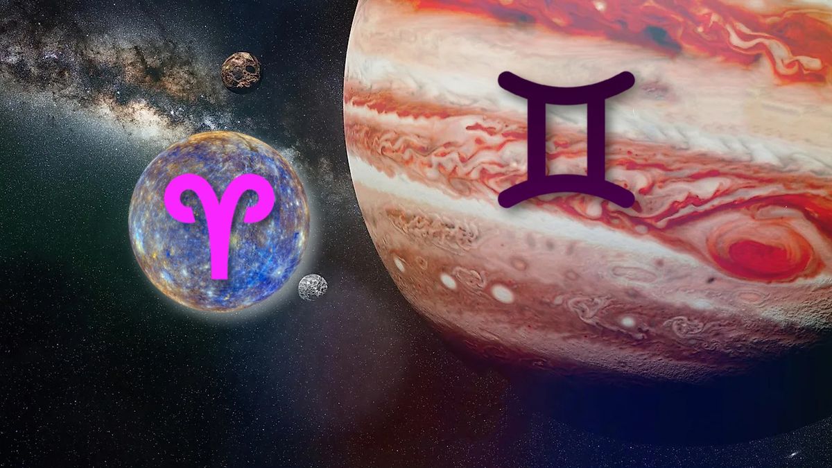 Astrología: los 4 signos afortunados por la unión de Júpiter en Géminis con Mercurio en Aries