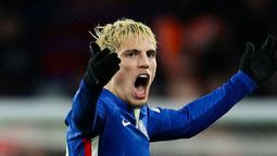 Alejandro Garnacho fue la figura de Chelsea.