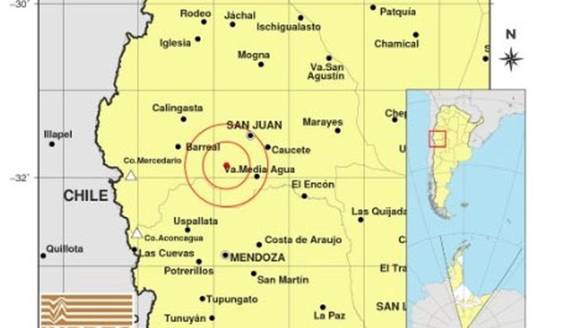 El primer temblor en Mendoza que algunos sintieron en sus casas tuvo epicentro en San Juan. El primer temblor en Mendoza que algunos sintieron en sus casas tuvo epicentro en San Juan.