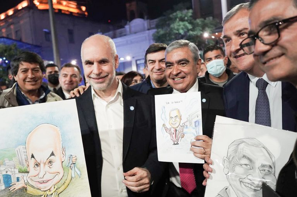 En paralelo, el eje Larreta - Morales también se consolida.