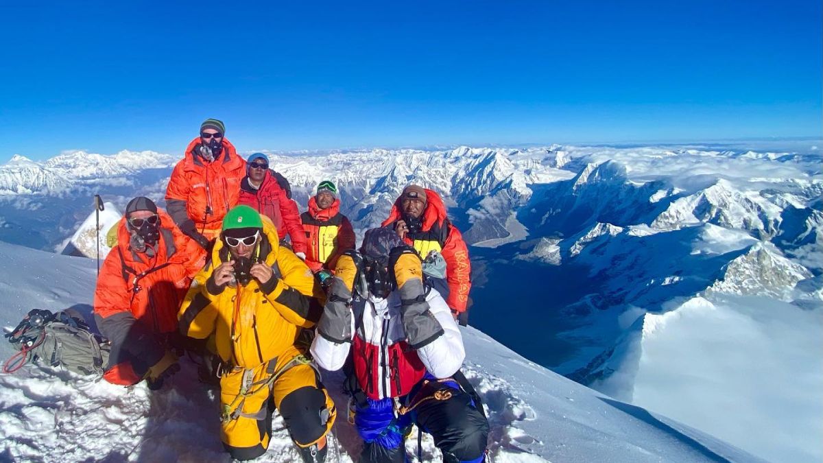Ulises Corvalán y otra cumbre en el Himalaya