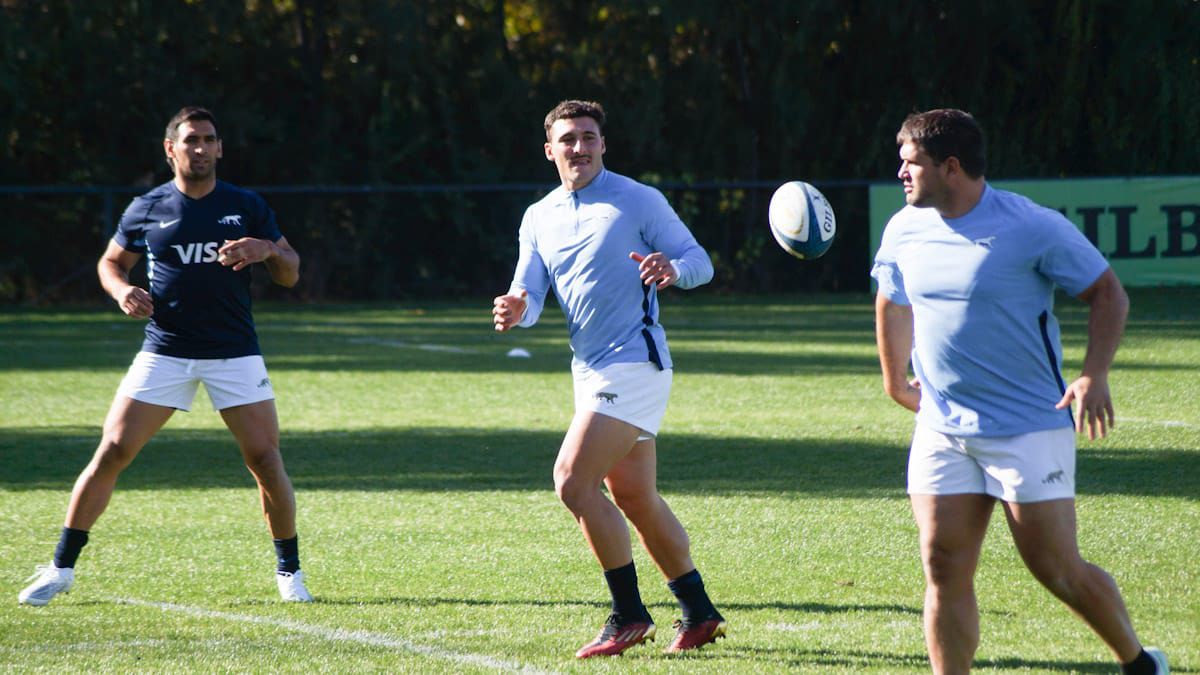 Rodrigo Isgró durante el doble turno de Los Pumas, este miércoles en Los Tordos Rodrigo Isgró durante el doble turno de Los Pumas, este miércoles en Los Tordos