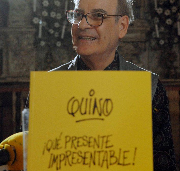 Fotografía de archivo del 01/05/2008 de el dibujante y humorista gráfico cuando lanzaba su libro "Que presente impresentable" en La Habana, Cuba.