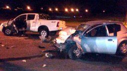 Una joven murió tras chocar dos vehículos en el Acceso Norte