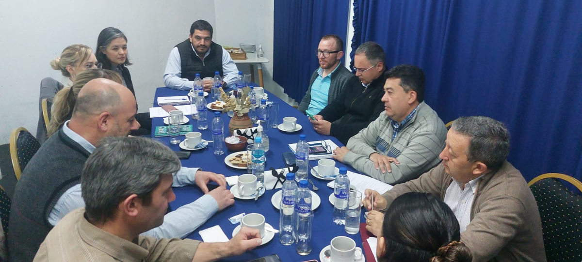 La reunión de transición en Malargüe entre Juan Manuel Ojeda y el equipo de Celso Jaque.
