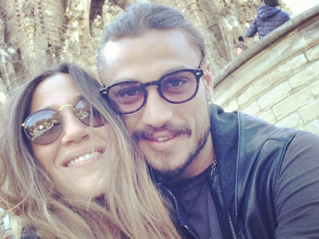 Daniel Osvaldo y su ex mujer Jimena Barón. Daniel Osvaldo y su ex mujer Jimena Barón.