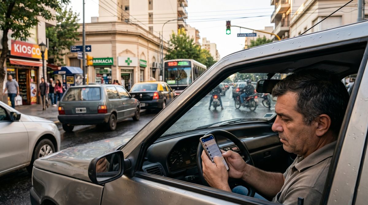 El uso del celular en un semáforo genera lo que se denomina El uso del celular en un semáforo genera lo que se denomina
