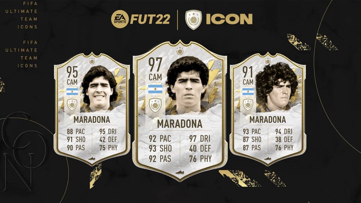 Las cartas de Diego Maradona desaparecerán del FIFA por decisión de EA Sports