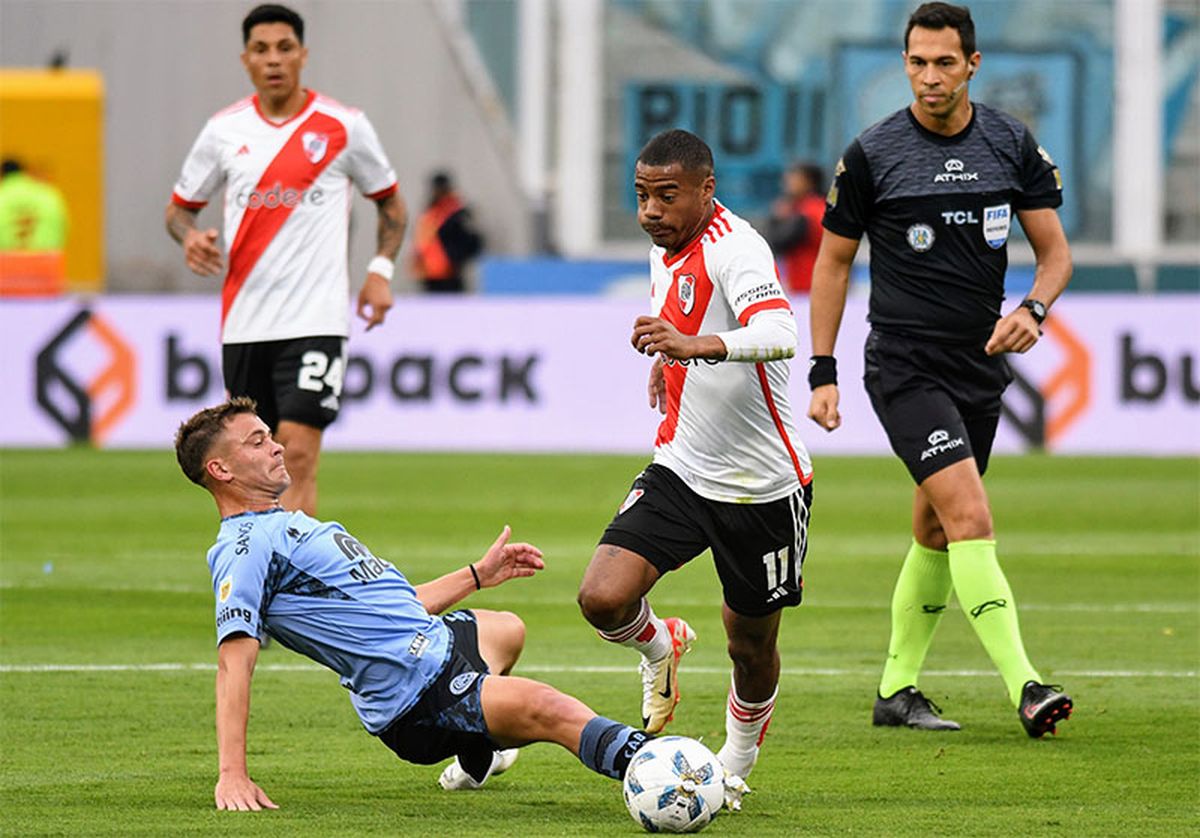 River Plate clasificó a las semifinales de la Copa de la Liga tras vencer  por 2-1 a Belgrano, Deportes