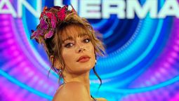 Sol Pérez se puso de costado para mostrar cómo le ajustan los jeans y saltaron chispas
