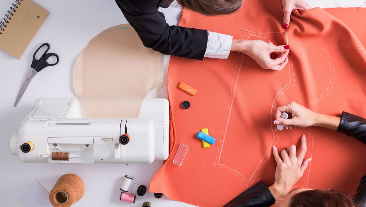 Siempre hay que coser con moldes y marcas claras para evitar problemas de costura. Siempre hay que coser con moldes y marcas claras para evitar problemas de costura. 