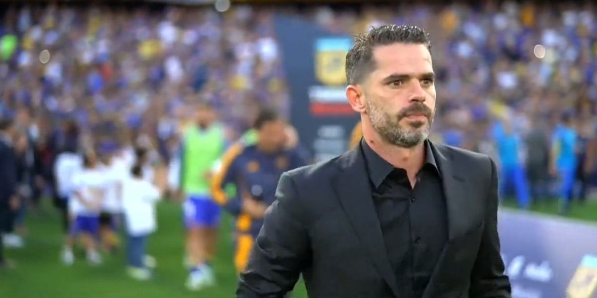 Fernando Gago, el DT de Boca. Fernando Gago, el DT de Boca.