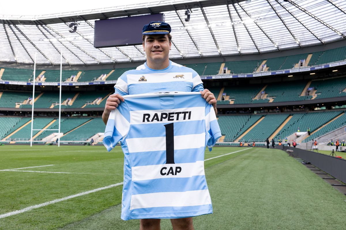 Tom&aacute;s Rapetti, de 20 a&ntilde;os, debut&oacute; en Twickenham.