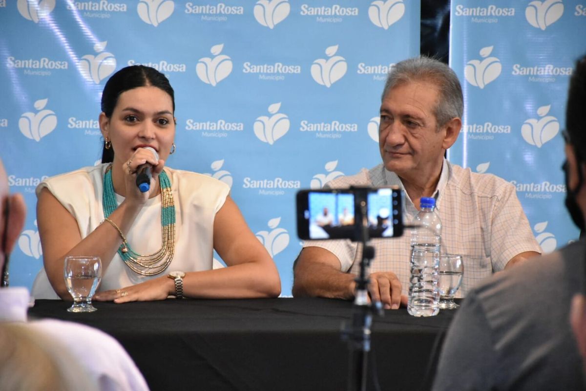 La intendenta de Santa Rosa