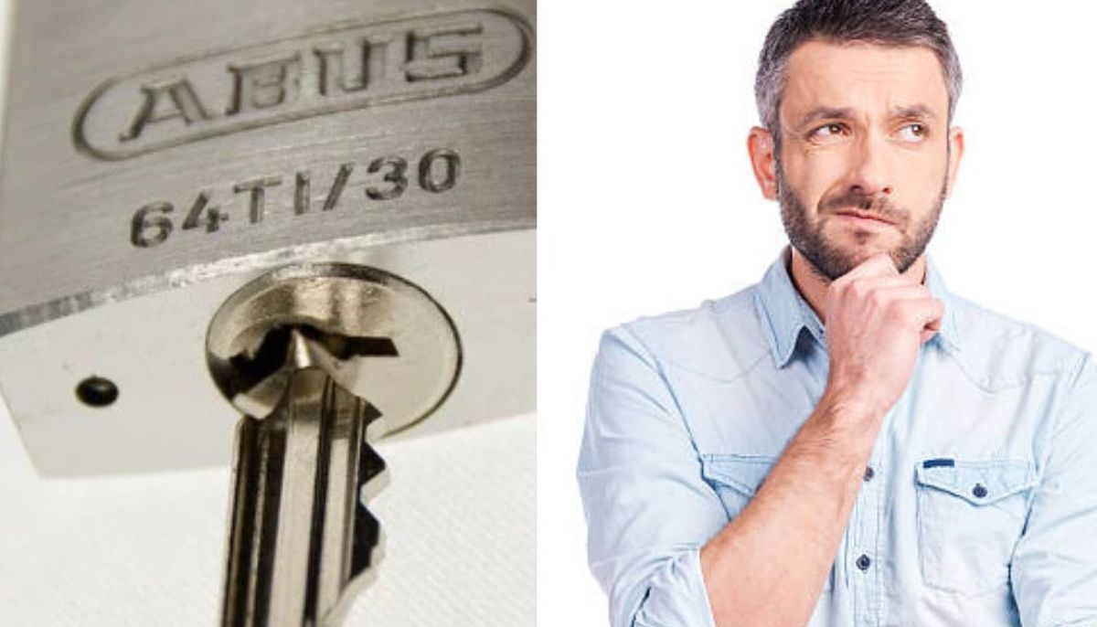 La función del orificio inferior del candado es permitir la salida de humedad o agua acumulada dentro del mecanismo. Imagen: Redacción Diario Uno La función del orificio inferior del candado es permitir la salida de humedad o agua acumulada dentro del mecanismo. Imagen: Redacción Diario Uno