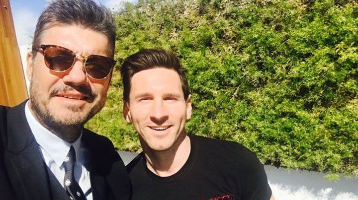 Messi, Tinelli y una reunión que dio de qué hablar