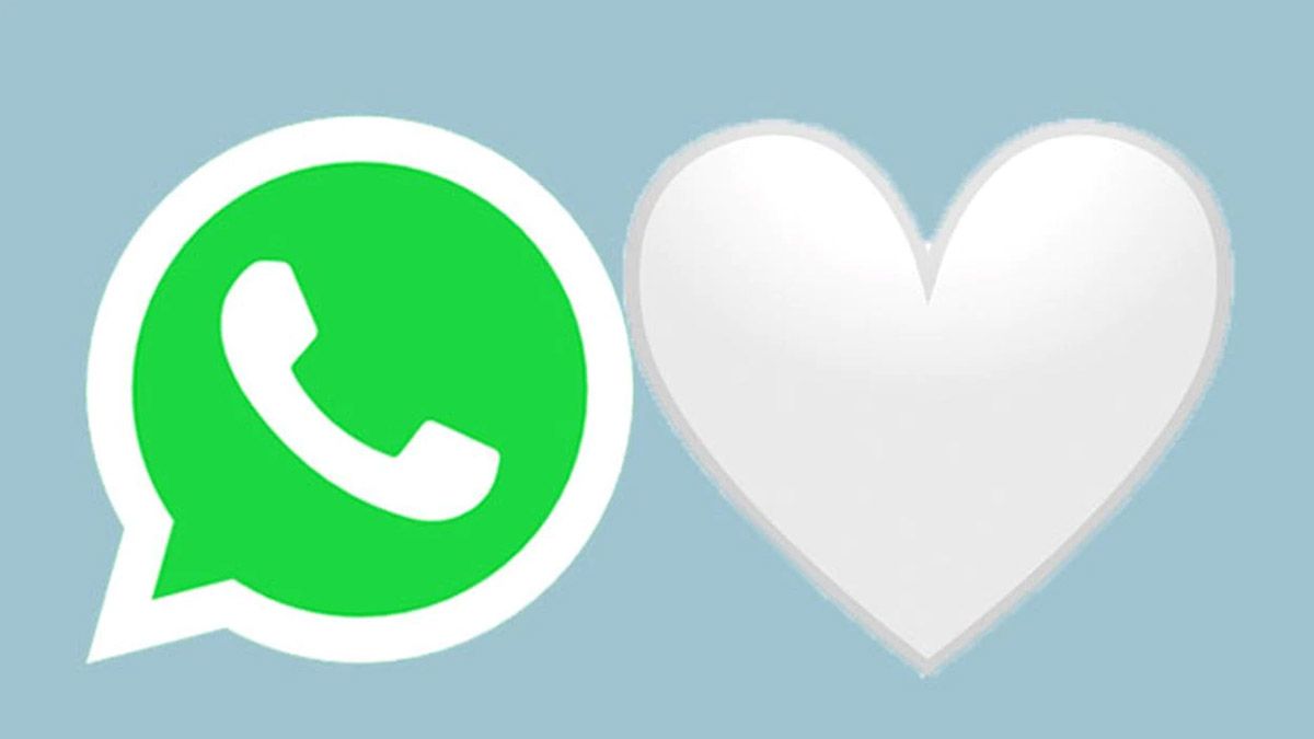 El corazón blanco de WhatsApp tiene un significado impensado
