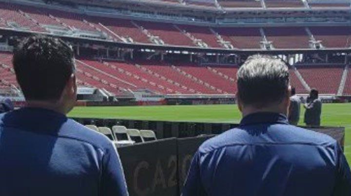 La cábala del Tata: Martino reconoció el Levis Stadium
