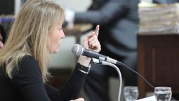 La fiscal María Gloria André lideró los alegatos contra Walter Bento.