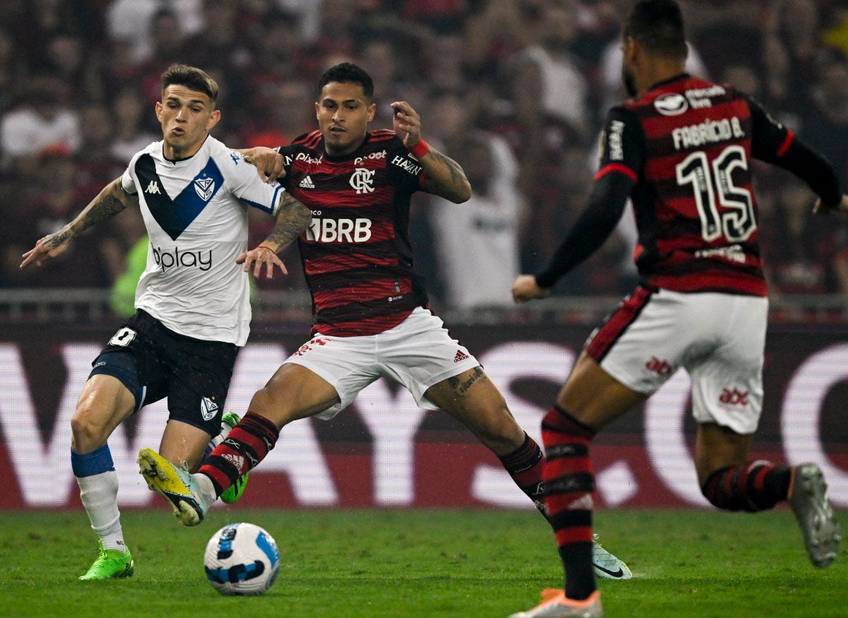 Vélez fue un digno rival del Flamengo en la semi de vuelta de la Copa Libertadores