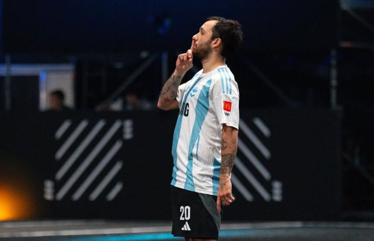 El mendocino Pablo Leandro Gómez es el goleador de Argentina en la Kings League World Cup. El mendocino Pablo Leandro Gómez es el goleador de Argentina en la Kings League World Cup.