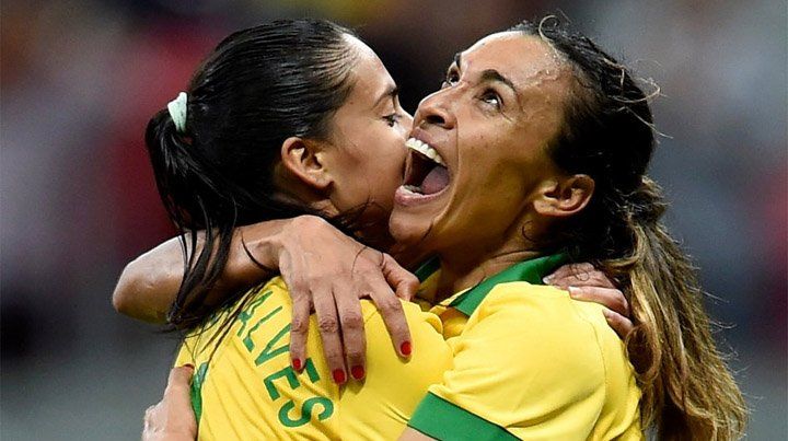 Las chicas de Brasil abrieron los Juegos con un triunfo sobre China