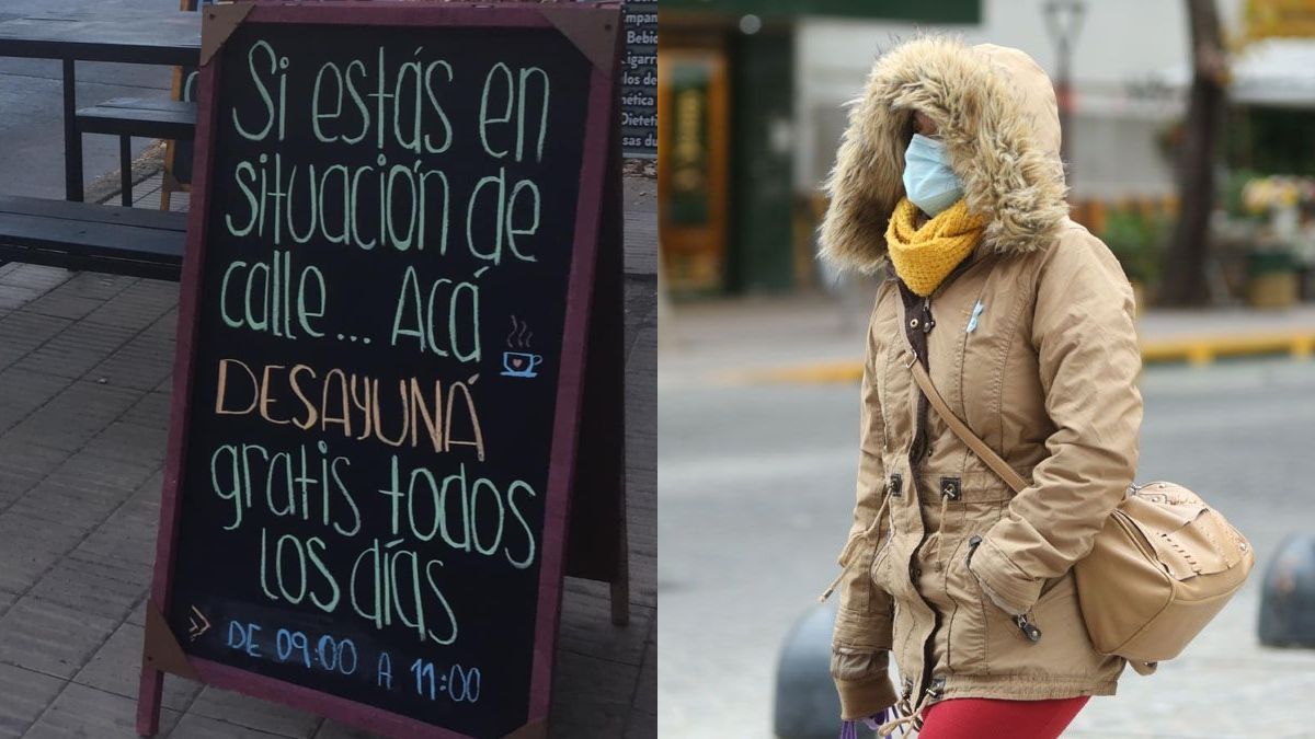 Mendoza bajo cero: la emocionante iniciativa de un café para luchar contra el frio