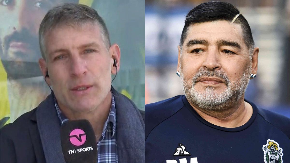 Video: el llanto de Martín Palermo al recordar a Maradona