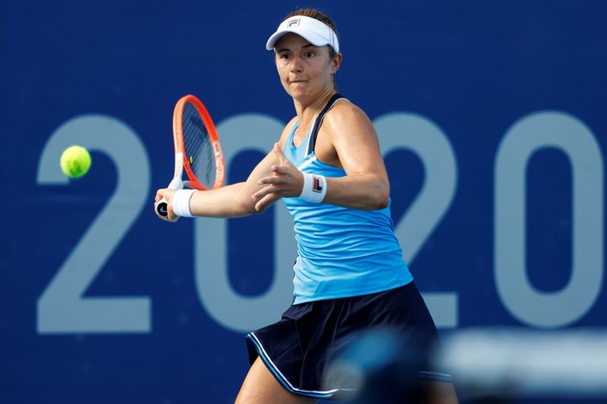 Podoroska se mide ante la francesa Diane Parry. Podoroska se mide ante la francesa Diane Parry.