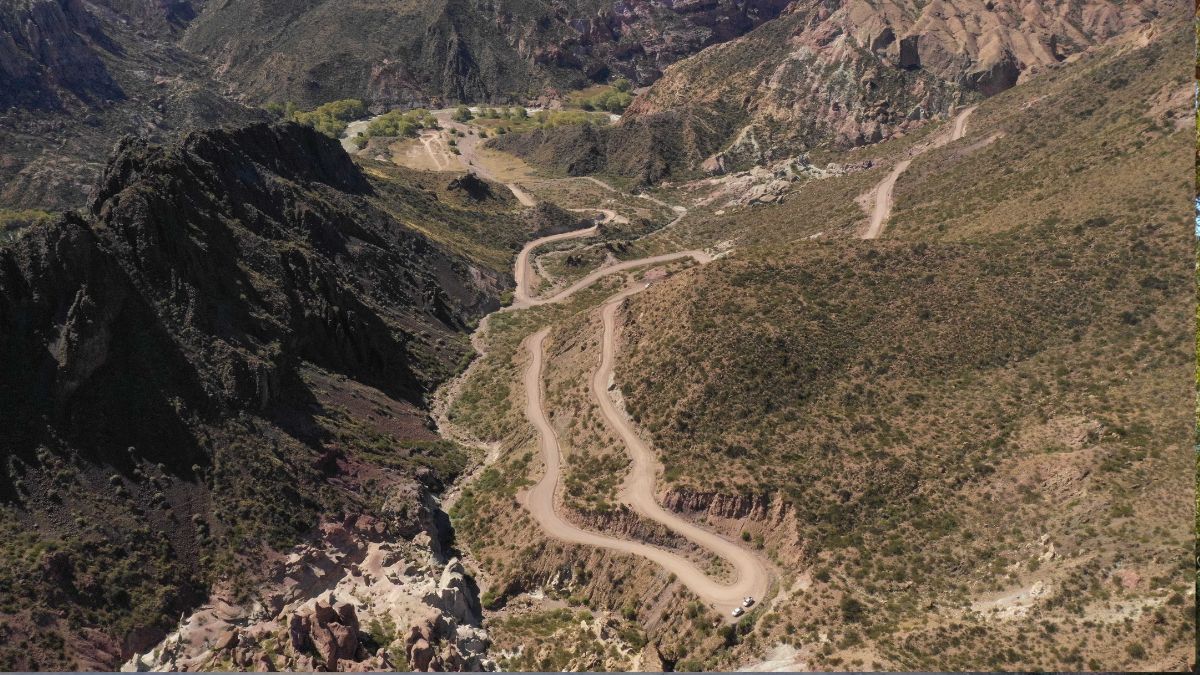 Vialidad Provincial pidió no utilizar el camino al Cañón del Atuel durante la noche.