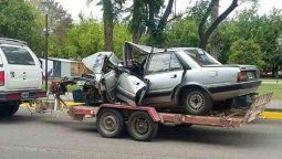 Murió un mendocino en San Juan tras chocar su auto contra un árbol