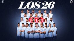Así se presentó la Selección de Uruguay que jugará la Copa Mundial de Fútbol 2026 en Estados Unidos, México y Canadá, dirigida por Marcelo Bielsa.