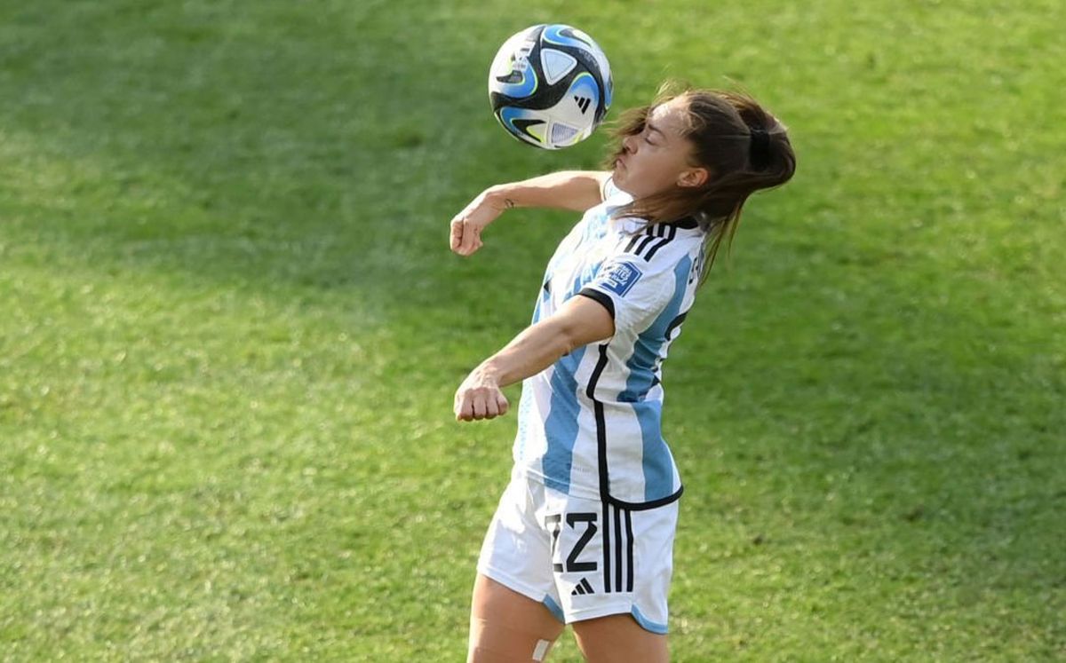 Estefanía Banini palpitó el partido entre Argentina y Suecia