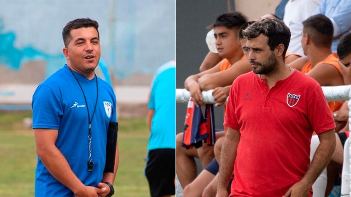 Alessandrello y Piozzini palpitaron la final de la Liga Mendocina. (Fotos gentileza Prensa Gutiérrez y Talleres).