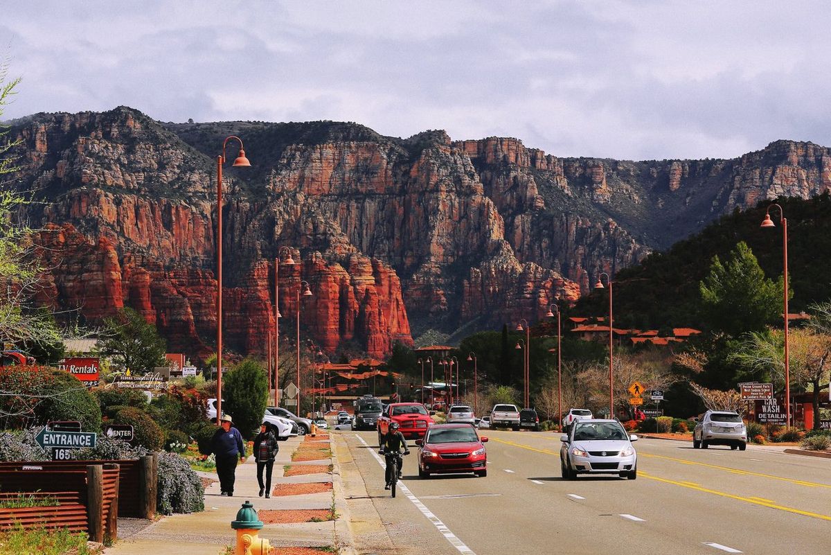 Sedona es un pueblo en Arizona