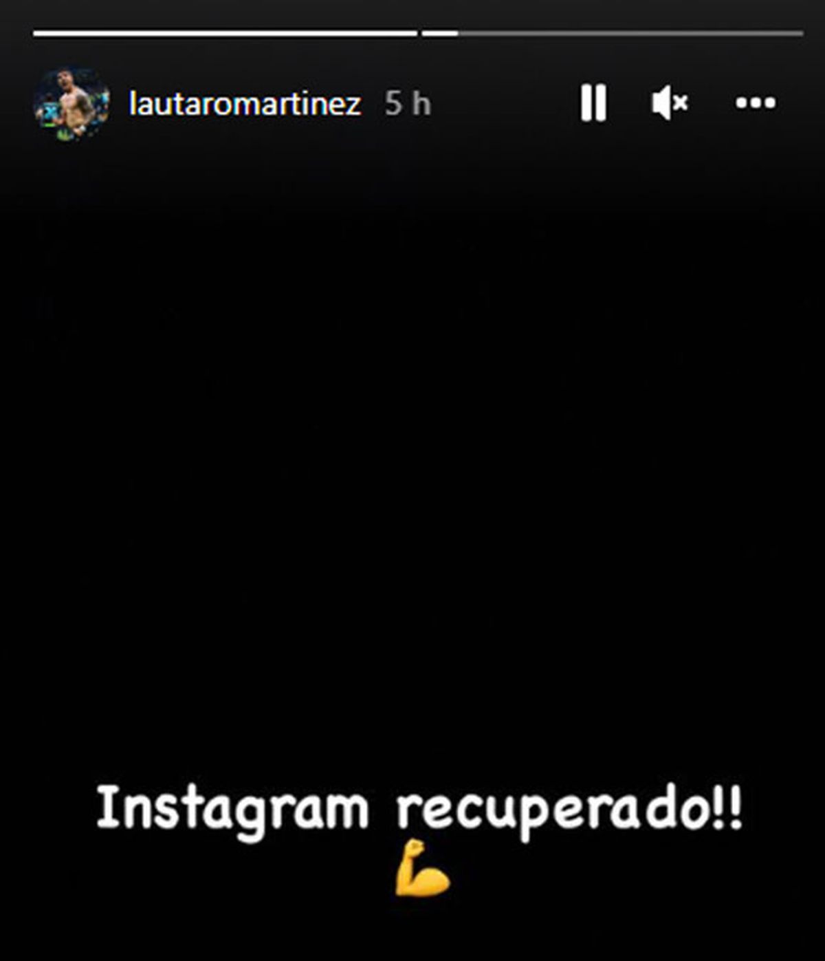 Lautaro Martínez cuenta con más de 5 millones de followers en instagram.