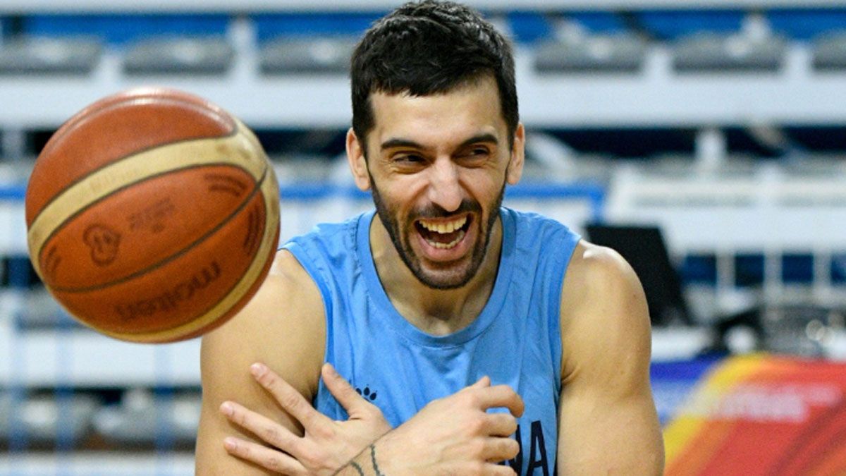 Campazzo es el capitán de la selección argentina de básquet
