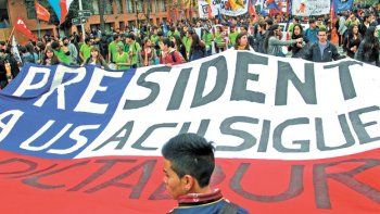 Crece la desaprobación de la gestión de la presidenta de Chile