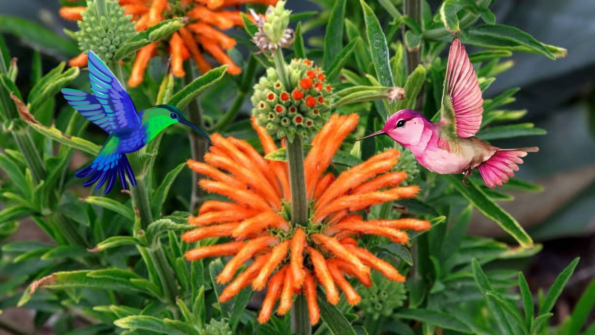Esta flor es un talismán para colibríes. Foto: Redacción Diario UNO