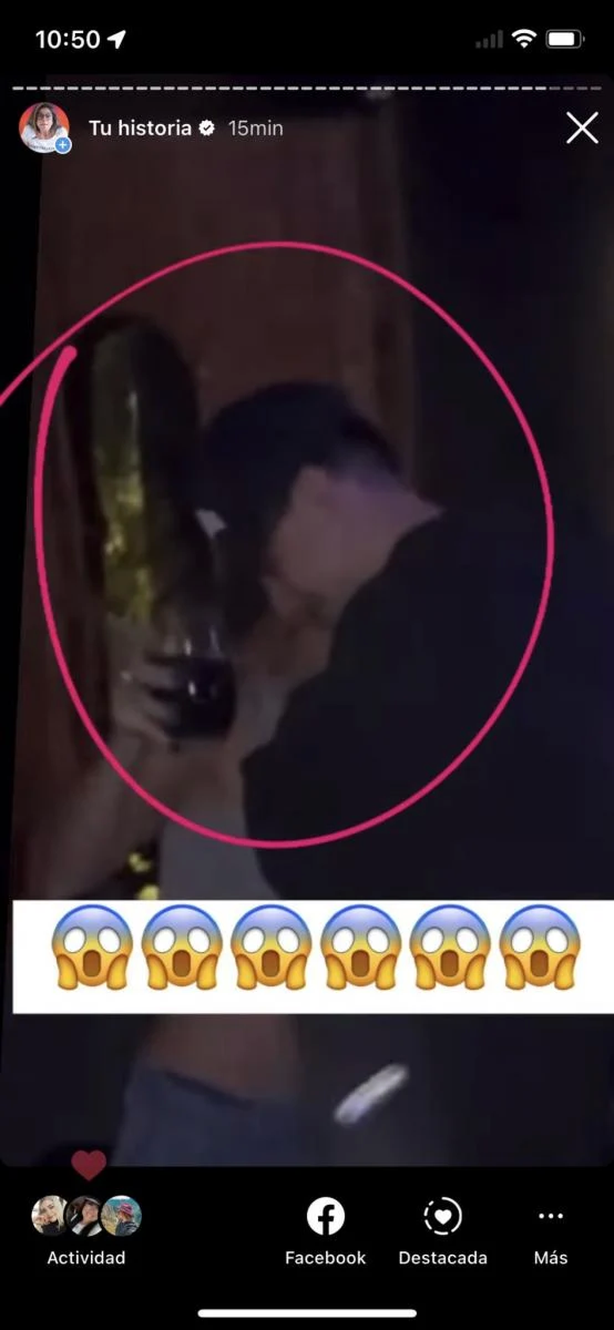 China Suárez a los besos con Rusherking.