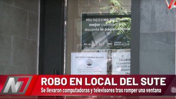 Robaron computadoras y televisores del Centro de Capacitación del SUTE