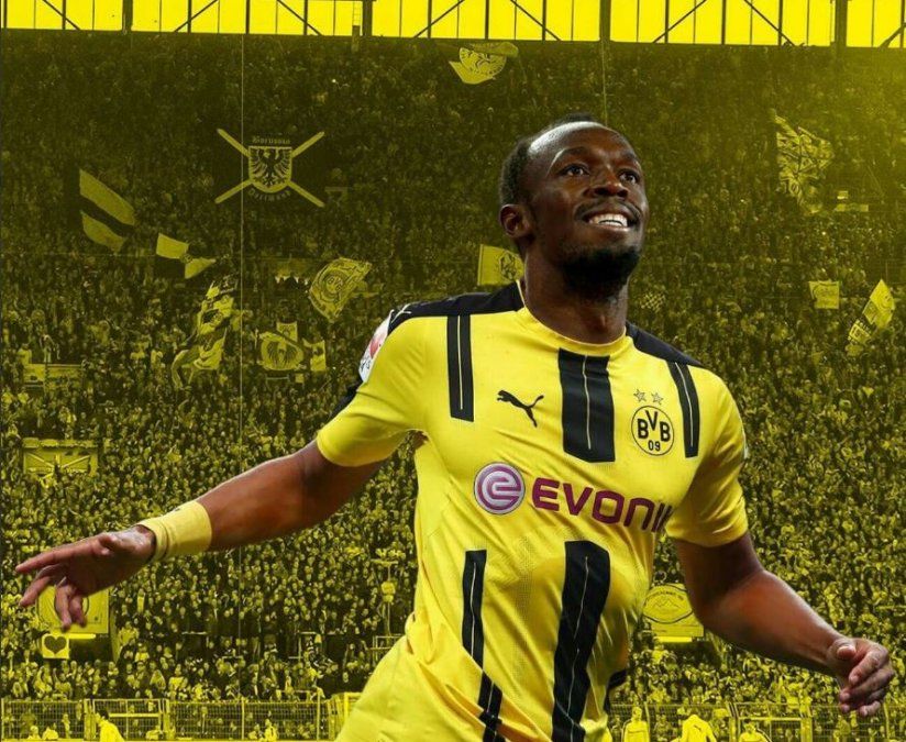 ¡Y no es joda! Usain Bolt ahora es futbolista