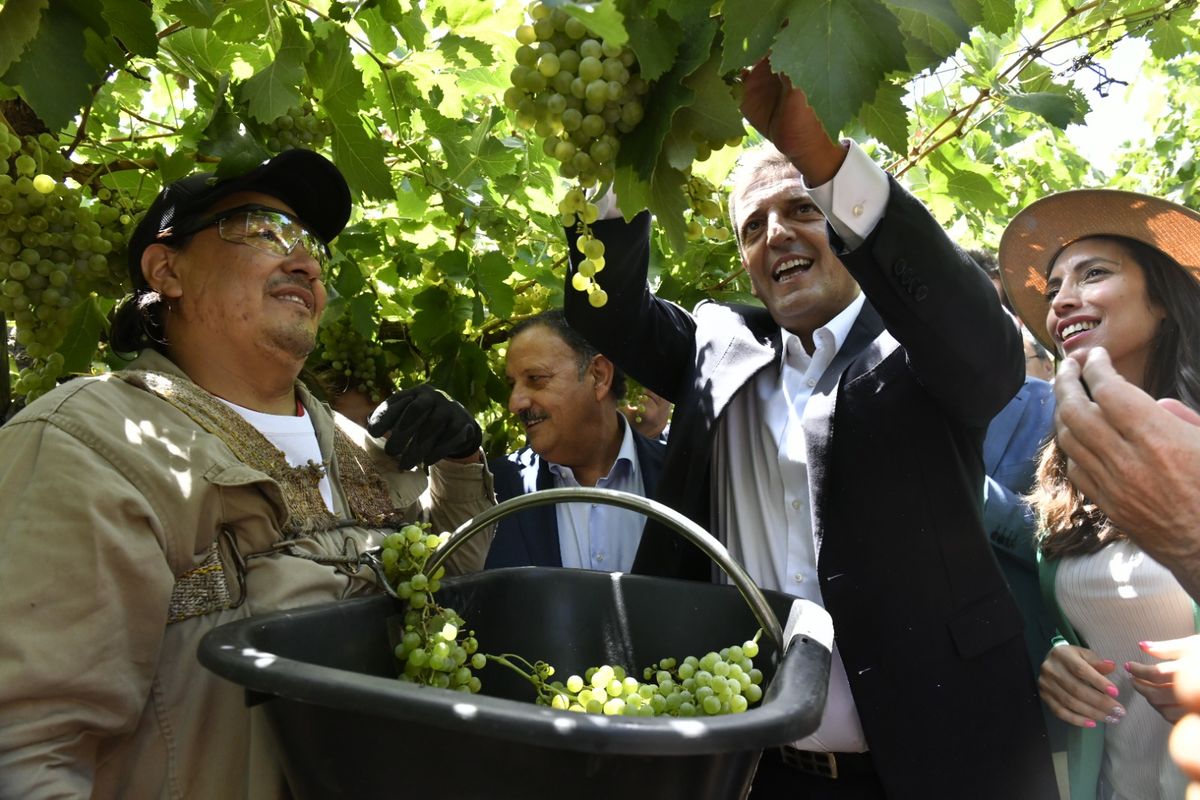 Sergio Massa aseguró que a partir de abril habrá un dólar diferencial para liquidar las exportaciones de la industria vitivinícola.