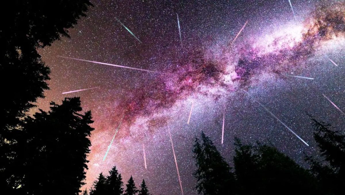 Cuál es la mejor hora para ver la lluvia de meteoros en el cielo nocturno de abril