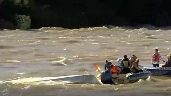 Video: la inauguración de la Fiesta Nacional de Surubí terminó con un aparatoso accidente en lancha